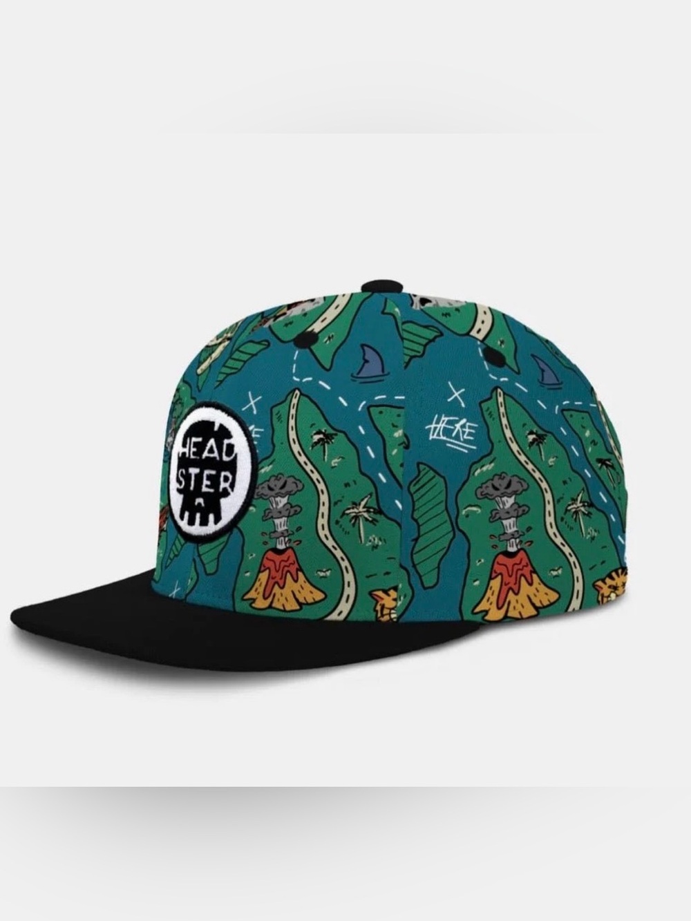Headster Kids Treasure Map SnapBack Hat